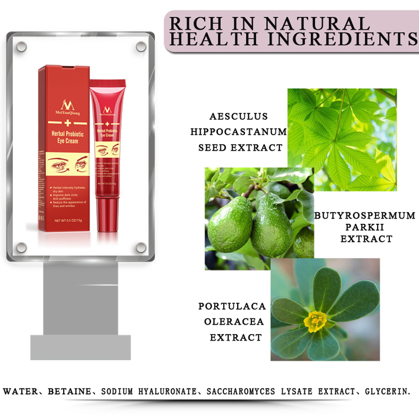 herbal probiotic eye cream