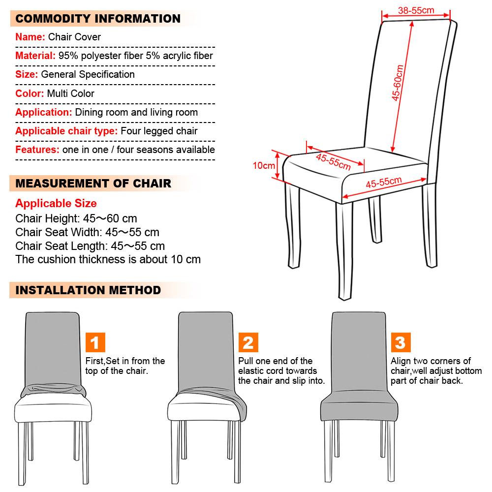 Details About Graffiti Universal Size Chair Cover Seat Covers Elastic Slipcovers Hotel Banquet