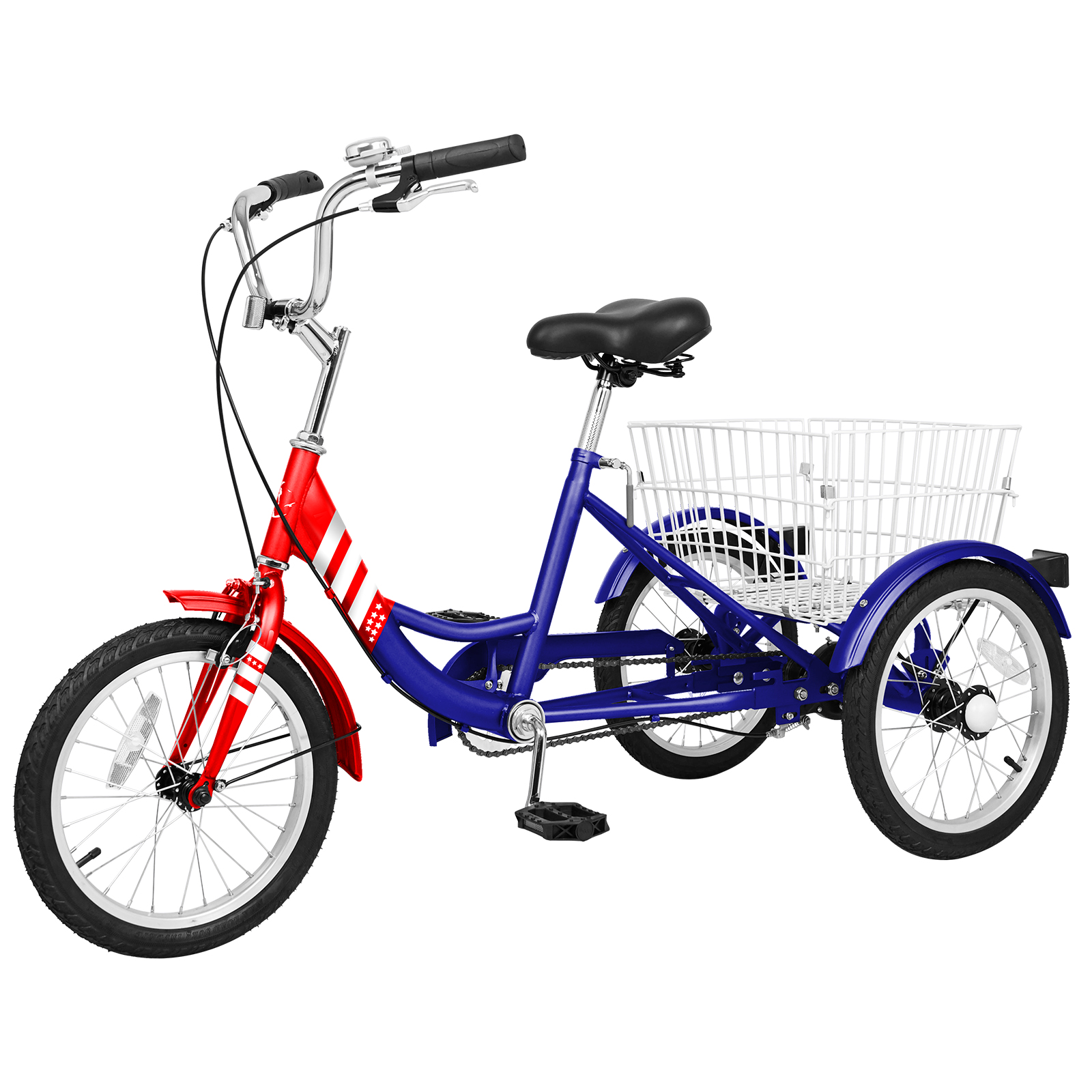 NAIZEA 16 Inch Trike Kids Bike Single Speed Complete Cruiser