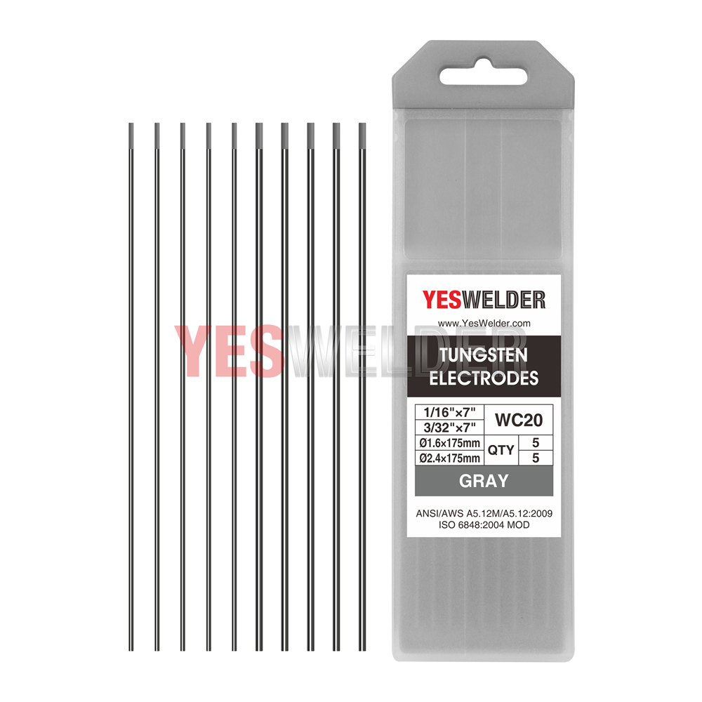 10 TIG Weld Tungsten Electrode NonRadioactive 1//16-3//32 Comparable to E3 Purple