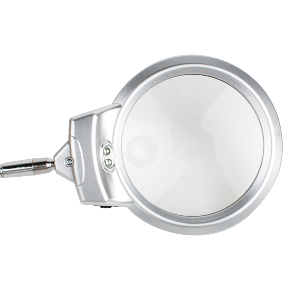 Profi LED Tischlupe Leuchte mit Schwanenhals Klemme Multifunktion Lampe