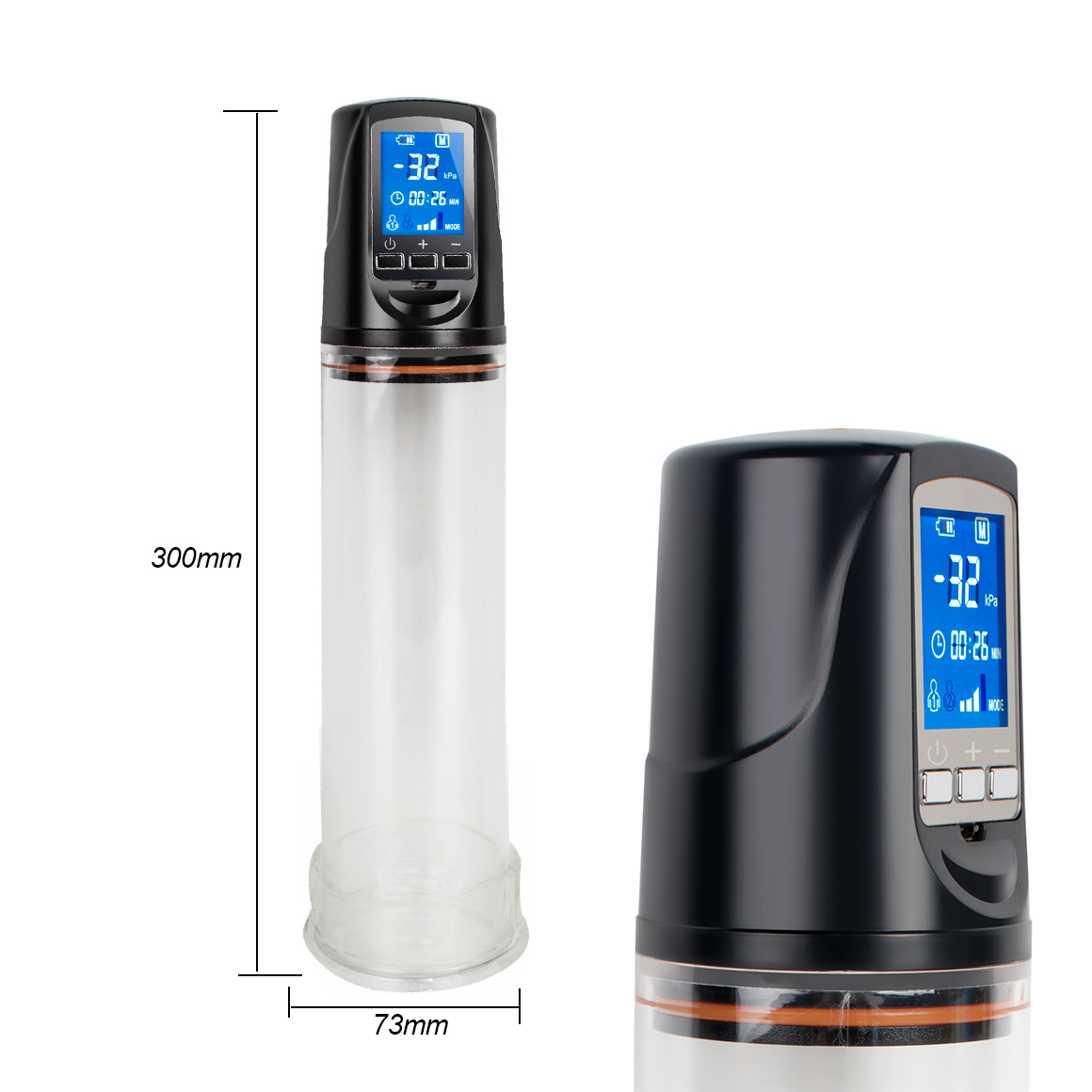 Male Penis Electric Vacuum Pump Extender Enlargement Enhancer Enlarger