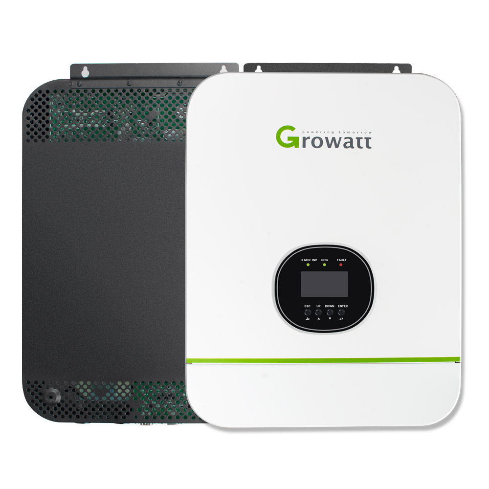 Growatt SPF 24VDC 3000W 120/240V Solar Inverter Split Phase 2KW-80A