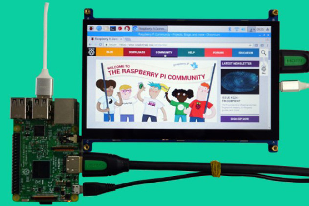 Lampone Pi 7 Pollici Touch Screen IPS 1024x600 HD Display LCD Per Raspberry Pi 4 - Foto 9