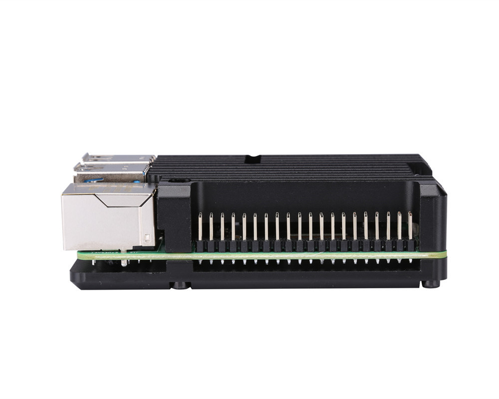 New CNC Aluminum Radiator Protective Case Enclosure Heat sink for Raspberry Pi 4