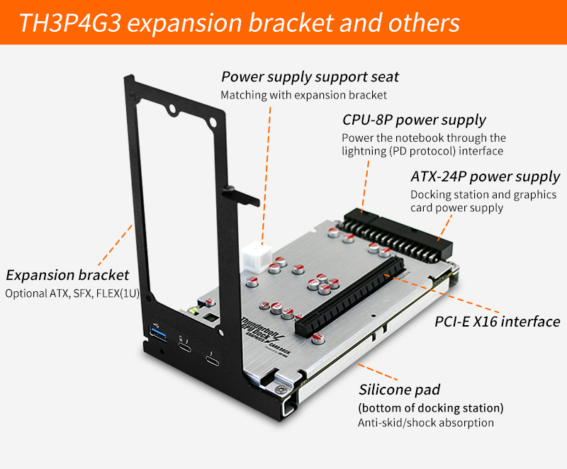 拡張カード TH3P4G4 Thunderbolt External GPU Dock 61OygXftpVL._UF894,1000_QL80_.jpg
