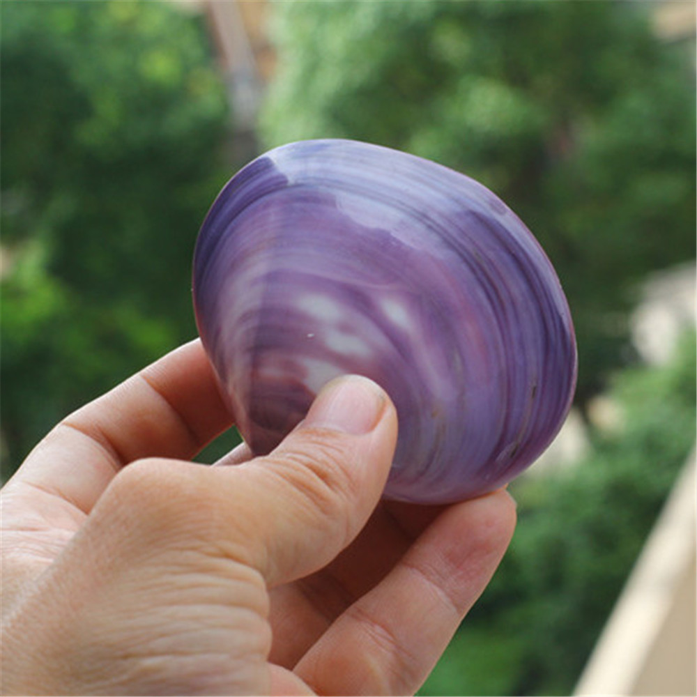 purple clam shell