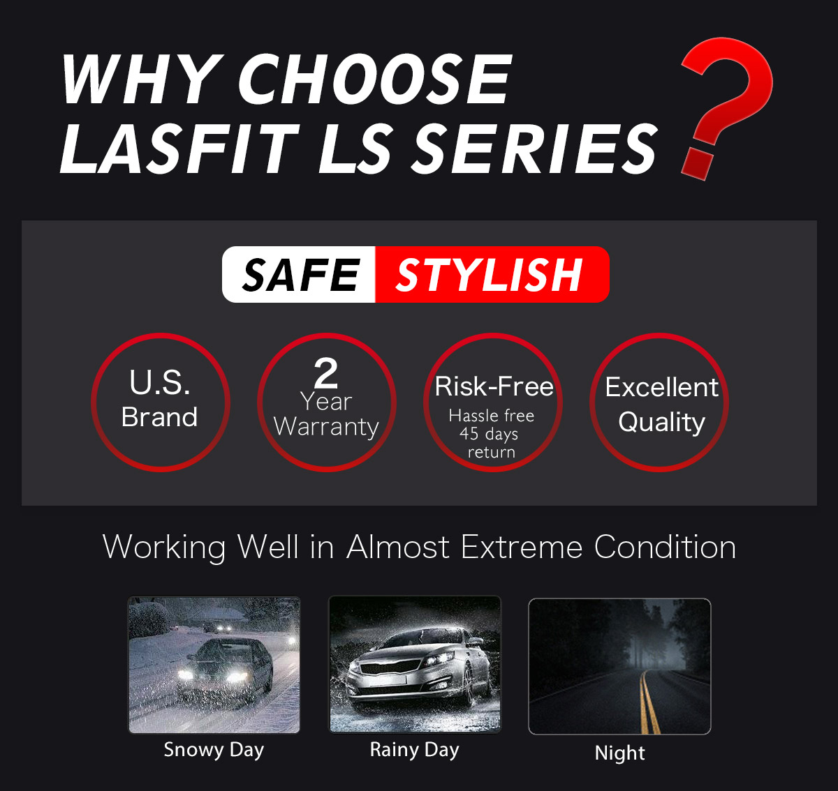 1x Pair H11/H16 Fog Lights 2x User manual