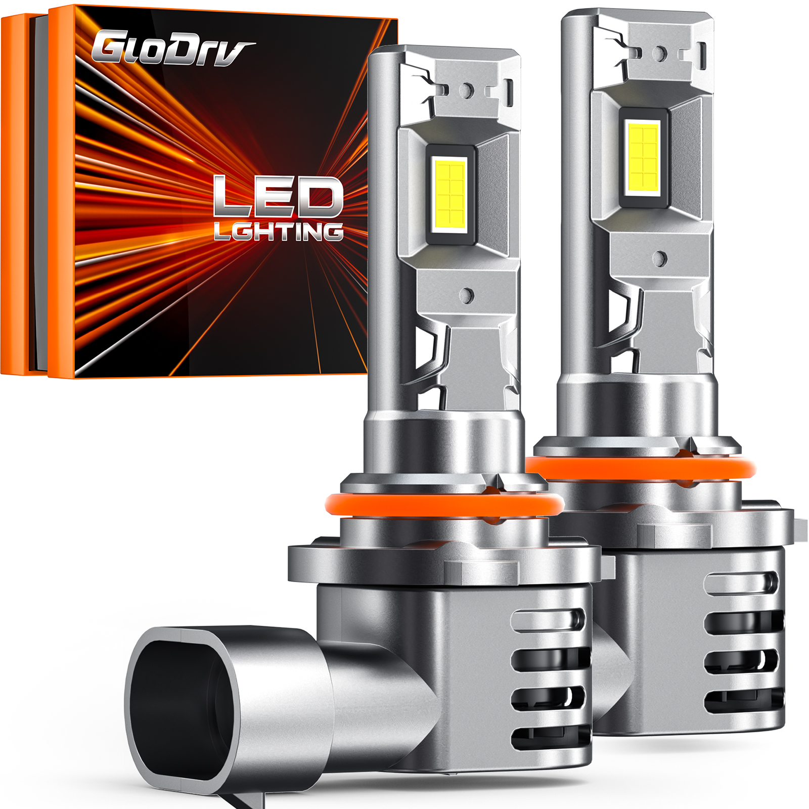 Lasfit 9006 HB4 LED Headlight Bulbs Switchback Low Beam Fog Light, 60W