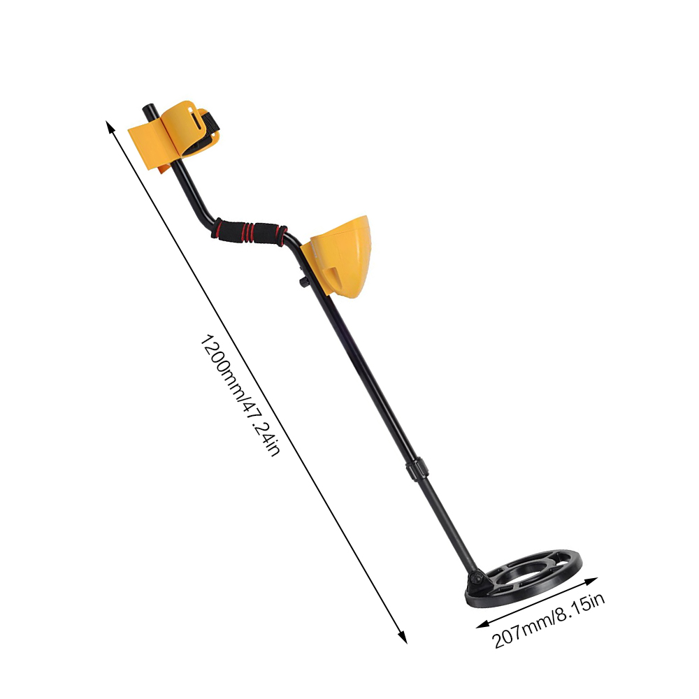 Metal Detector LCD Gold Coin Finder Deep Sensitive Treasure Hunting