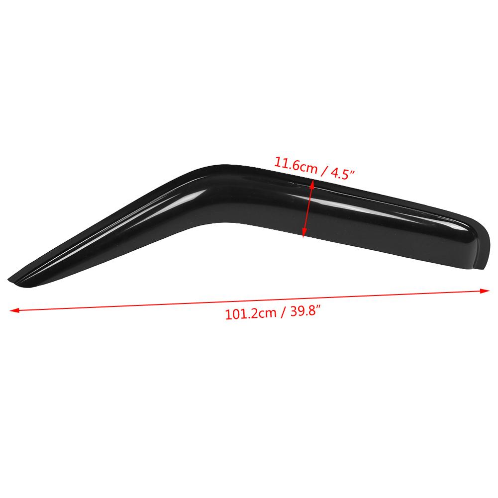 Side Window Deflectors For for For-d Transit MK6 MK7 2000-2004,2pcs Front /& Rear Vent Shade Window Visor Rain Deflector