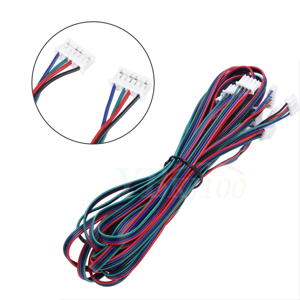 5pcs 4Pin Femelle-Femelle Connecteur XH2.54 Nema 16 Nema 17 photorépéteur Câble Moteur STW