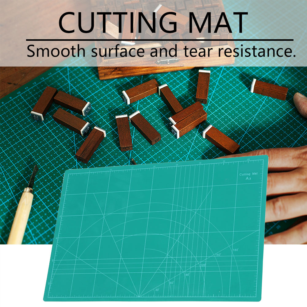 A3 Cutting Mat Double Sided Self-Healing Board Matt Craft Hobby Art ...