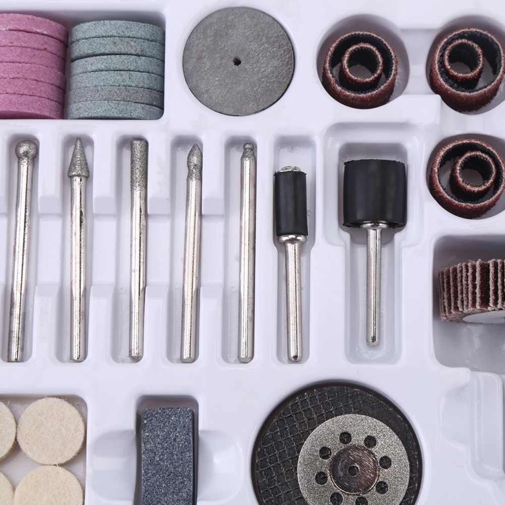216pcs Rotary Tool Accessories Bit Set Polishing Kits For Dremel