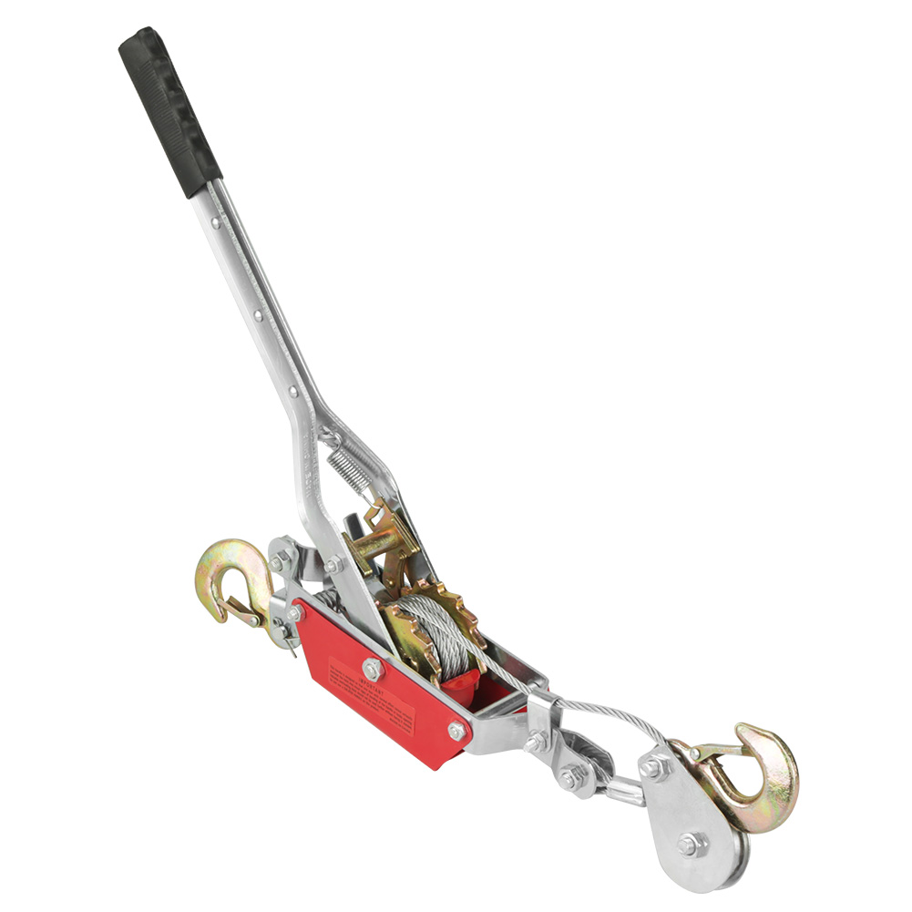 2 TON Hand COME A LONG RATCHET WINCH HOIST PULLER CABLE PULLER Tool