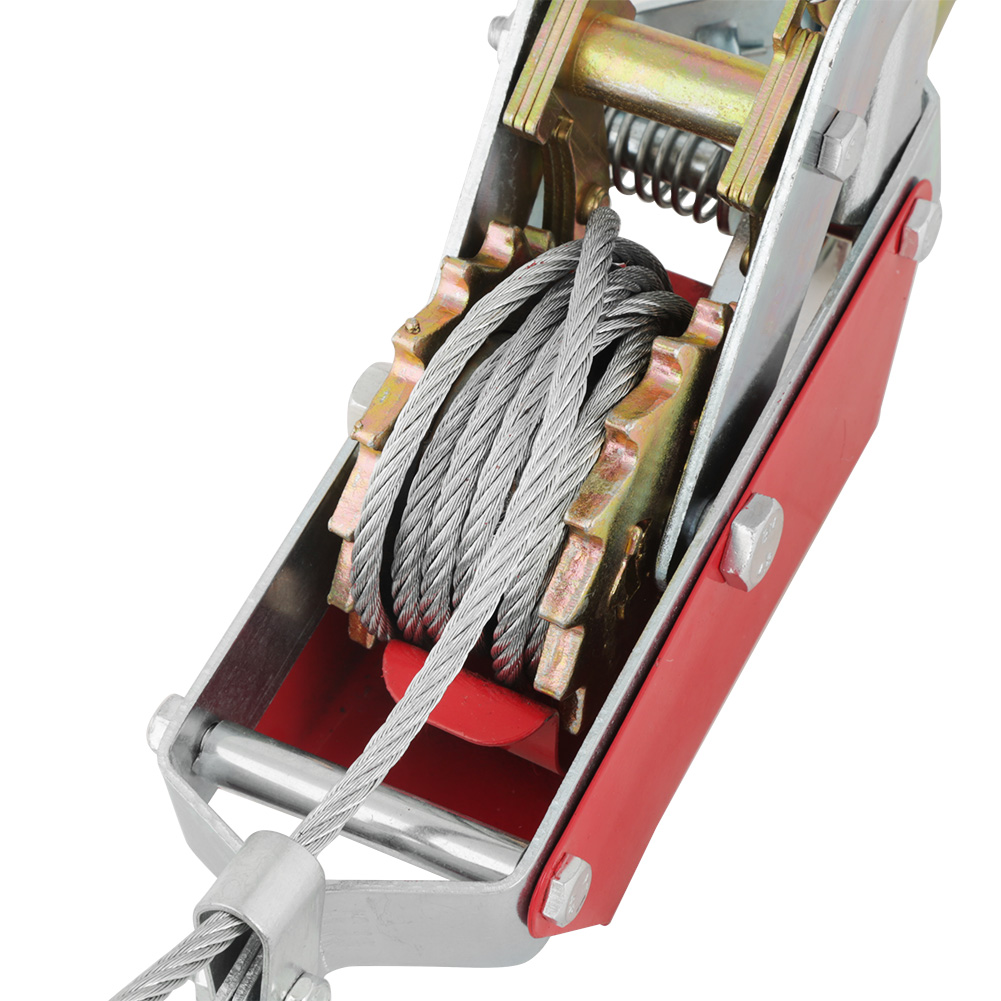 2 TON Hand COME A LONG RATCHET WINCH HOIST PULLER CABLE PULLER Tool