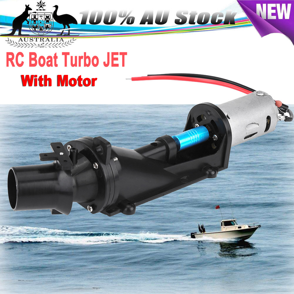 RC Boat Turbo JET with Brushless Motor Water Cooling System Waterjet