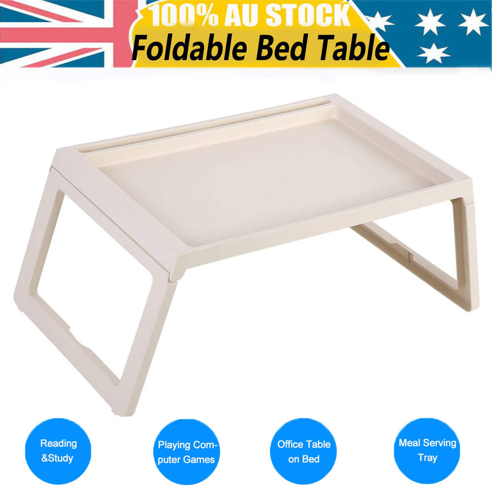 Trays Table Foldable Table Tv Tray Portable Folding Snack Table Adjustable Sofa Side Table For Breakfast Bed Table Foldable Desk Foldable Laptop Holder Tv Dinner For Home Use Us Stock Game Recreation