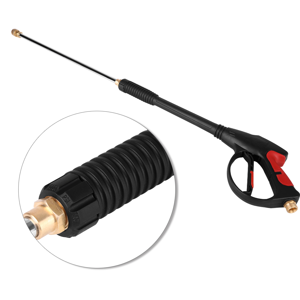 4000PSI Power High Pressure Water Car Washer Spray Gun Lance Hose