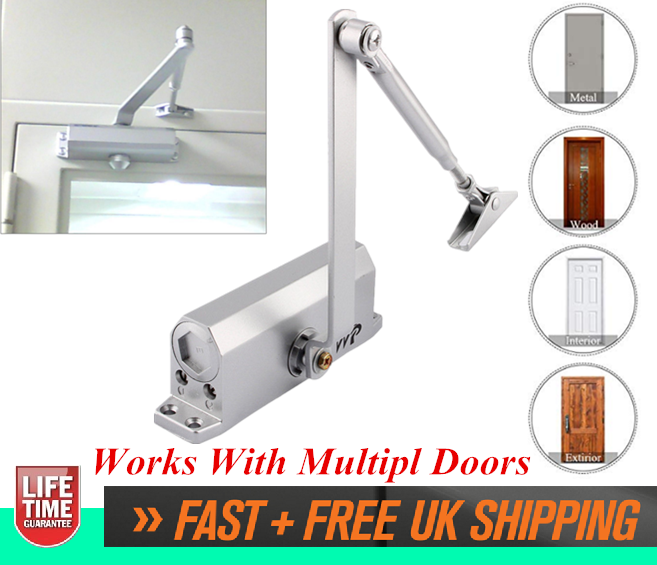 Heavy Duty 25 80kg Fire Rated Overhead Door Opener Closer
