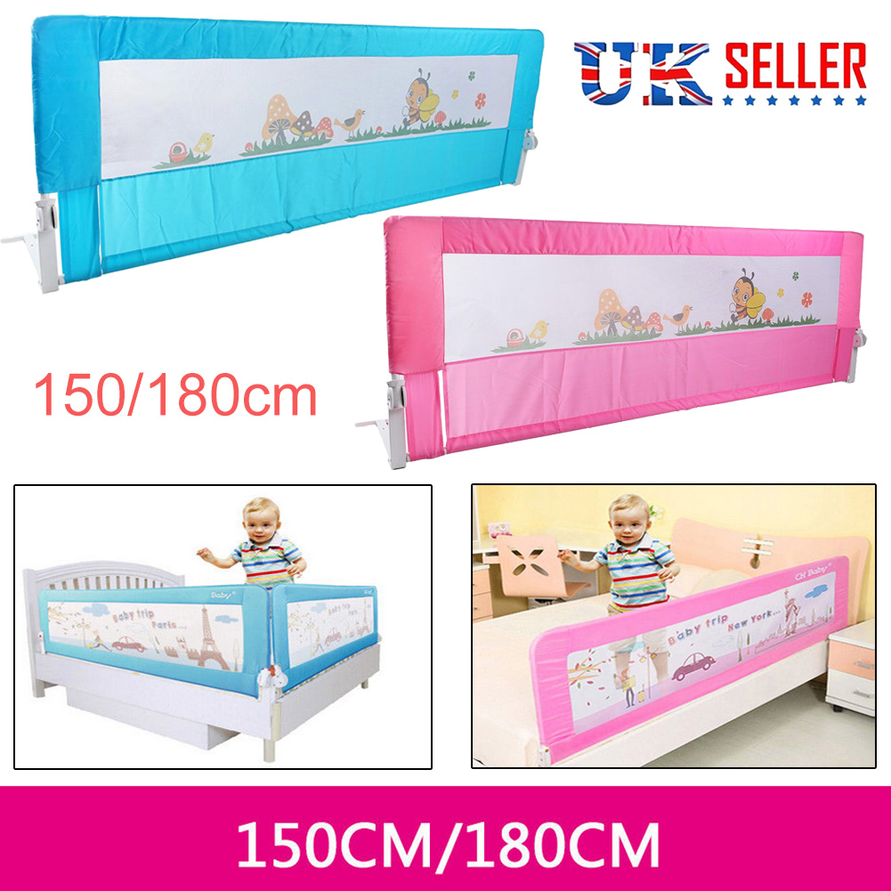 Kids Baby Bed Rail 150/180cm Child Bed Guard Toddler Safety Children Bedguard