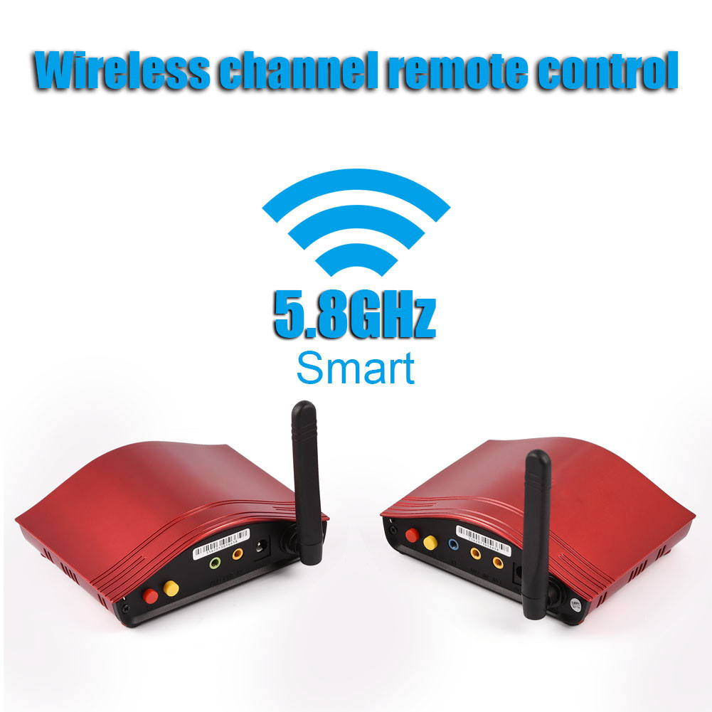 5.8GHz Wireless Channel Transmitter & Receiver TV wifi AUDIO VIDEO 300m