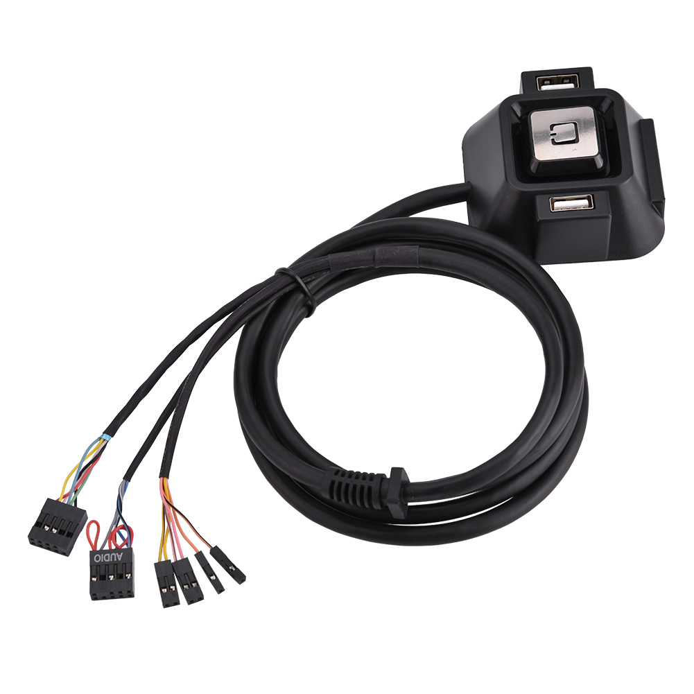 Desktop Computer PC Power Supply on/off Reset Push Button Switch With