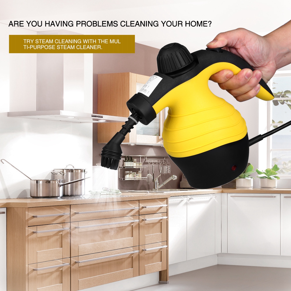 Handheld Pressurized Steam Cleaner Multi Purpose High Pressure Cleaning