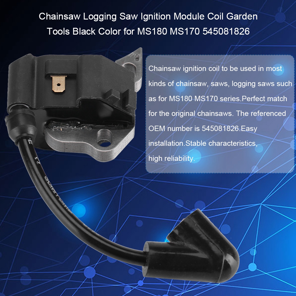 Ignition Coil for Stihl 017 018 MS170 MS 180 Rep 1130 400 1302