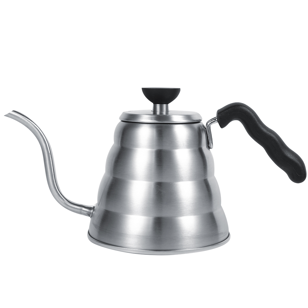 Stainless Steel Gooseneck Coffee Tea Water Whistling Kettle Pour Over