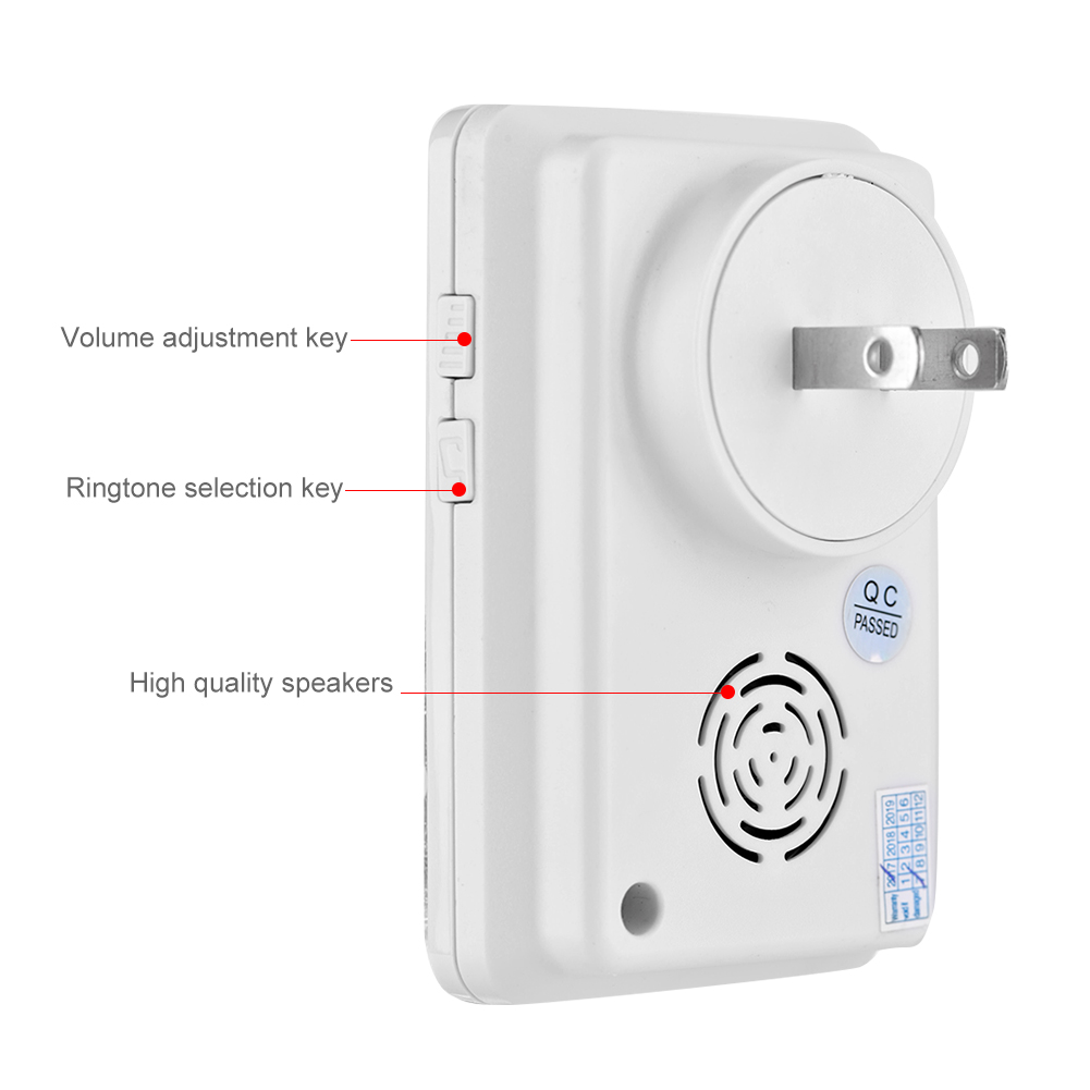 Wireless Smart Digital DoorBell Audio Door Bell Home Security