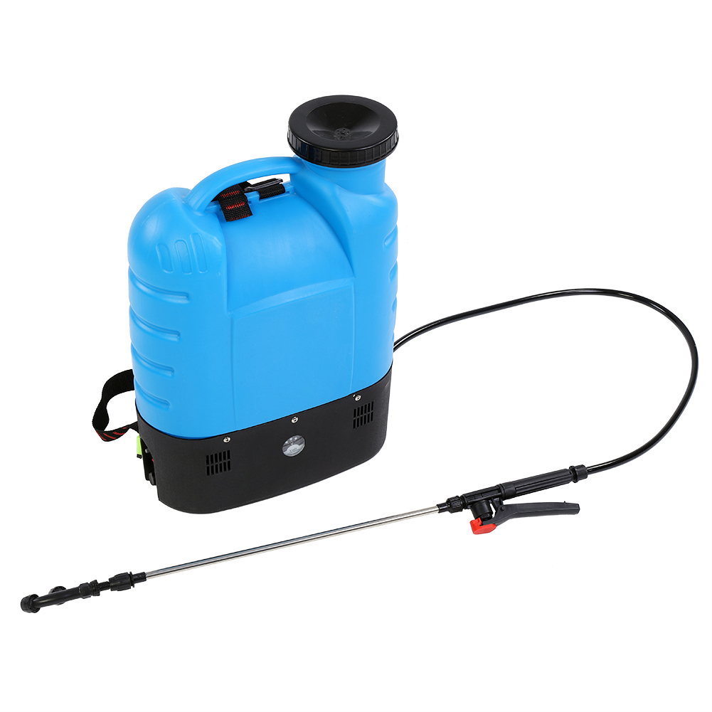 16L Backpack Agricultural Electric Sprayer Rechargeable 12-Volt Battery ...