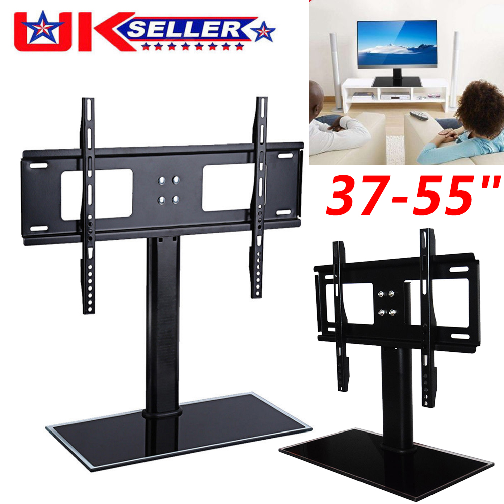 Glass Tv Stand With Bracket For 37 To 55 Inches Samsung Plasma Lcd Details About Glass Tv Stand With Bracket For 37 To 55 Inches Samsung Plasma Lcd Led 3d