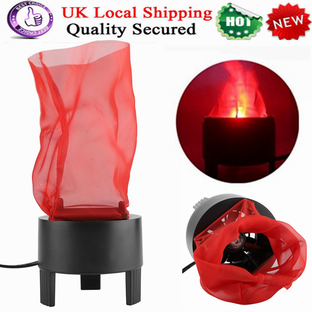 Led Flicker Flame Light Lamp Fire Effect Bowl For Party Pub Ktv