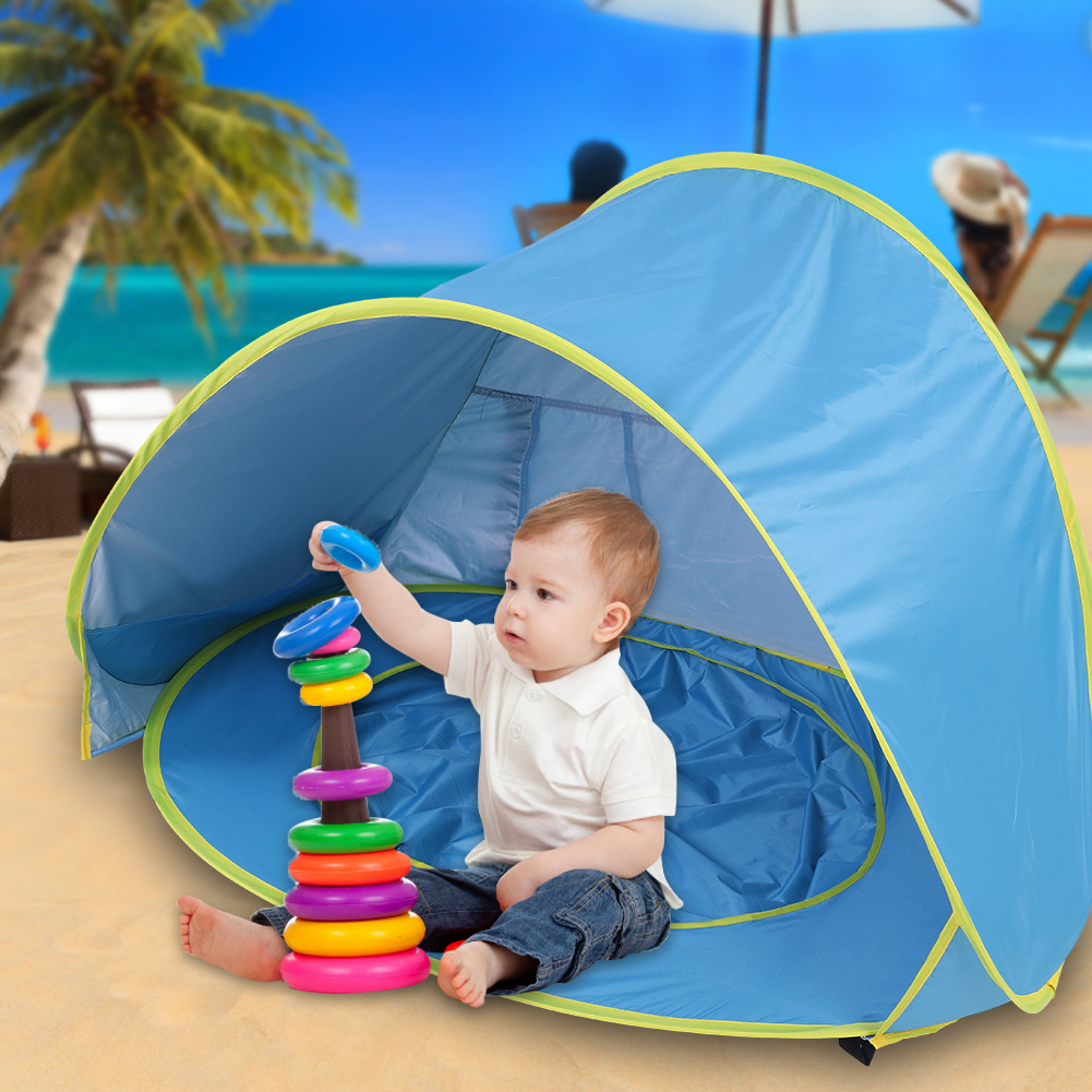Baby Sun Tent Beach Shade Shelter Anti UV Outdoor Portable Pop Up Travel Kids UK