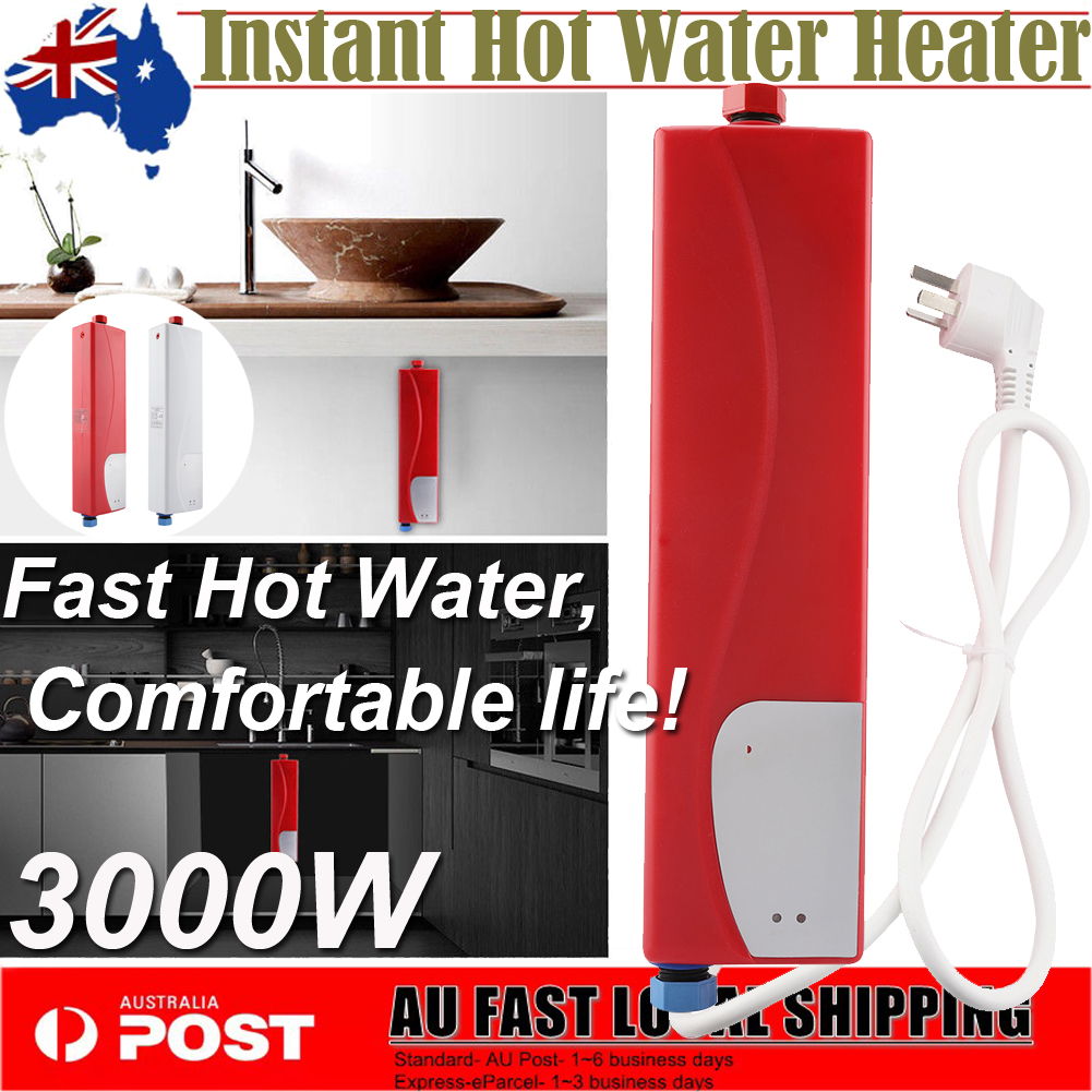Mini Portable Hot Water Heater Shower Camping Electric Outdoor