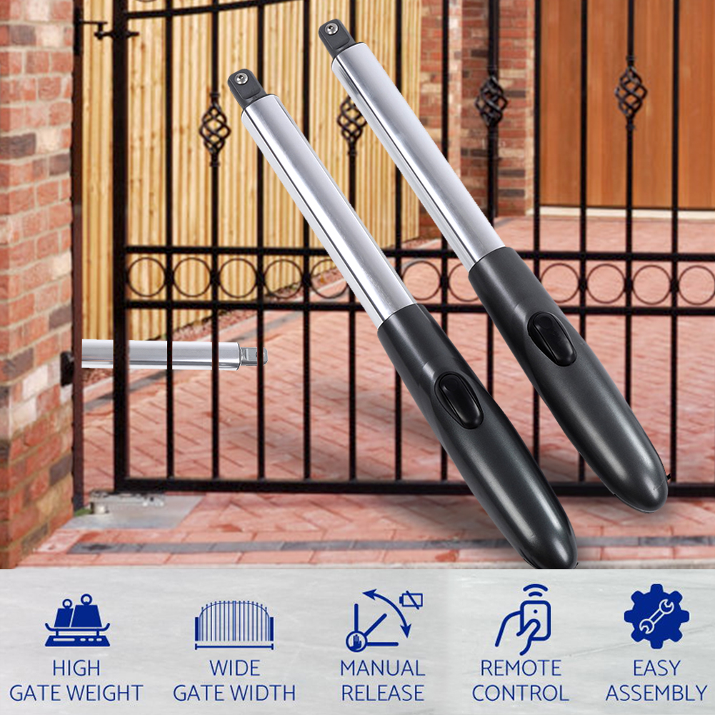 660lb Heavy Duty Single//Dual Heavy Duty Dual Swing Automatic Gate Opener