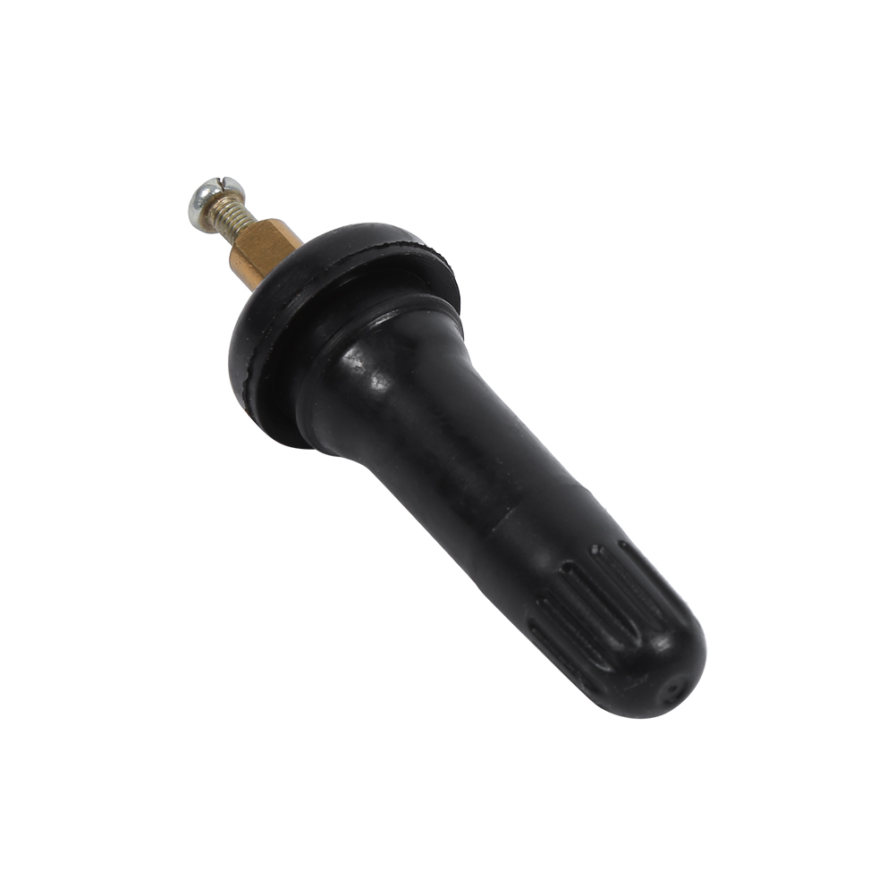 4Pcs Rubber Car Wheel Snap In Tubeless Tire Tyre TPMS Sensor Valve Stem