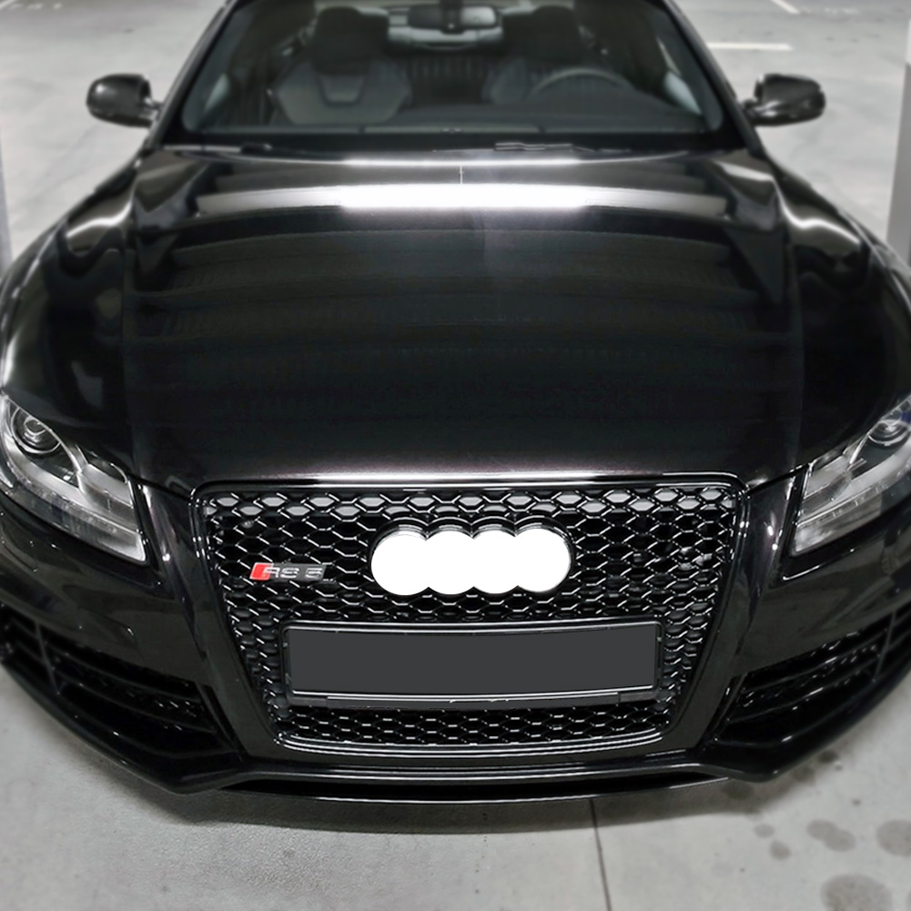 For Audi A5 S5 Black Grill Rs5 Style Front Grill Honeycomb Mesh