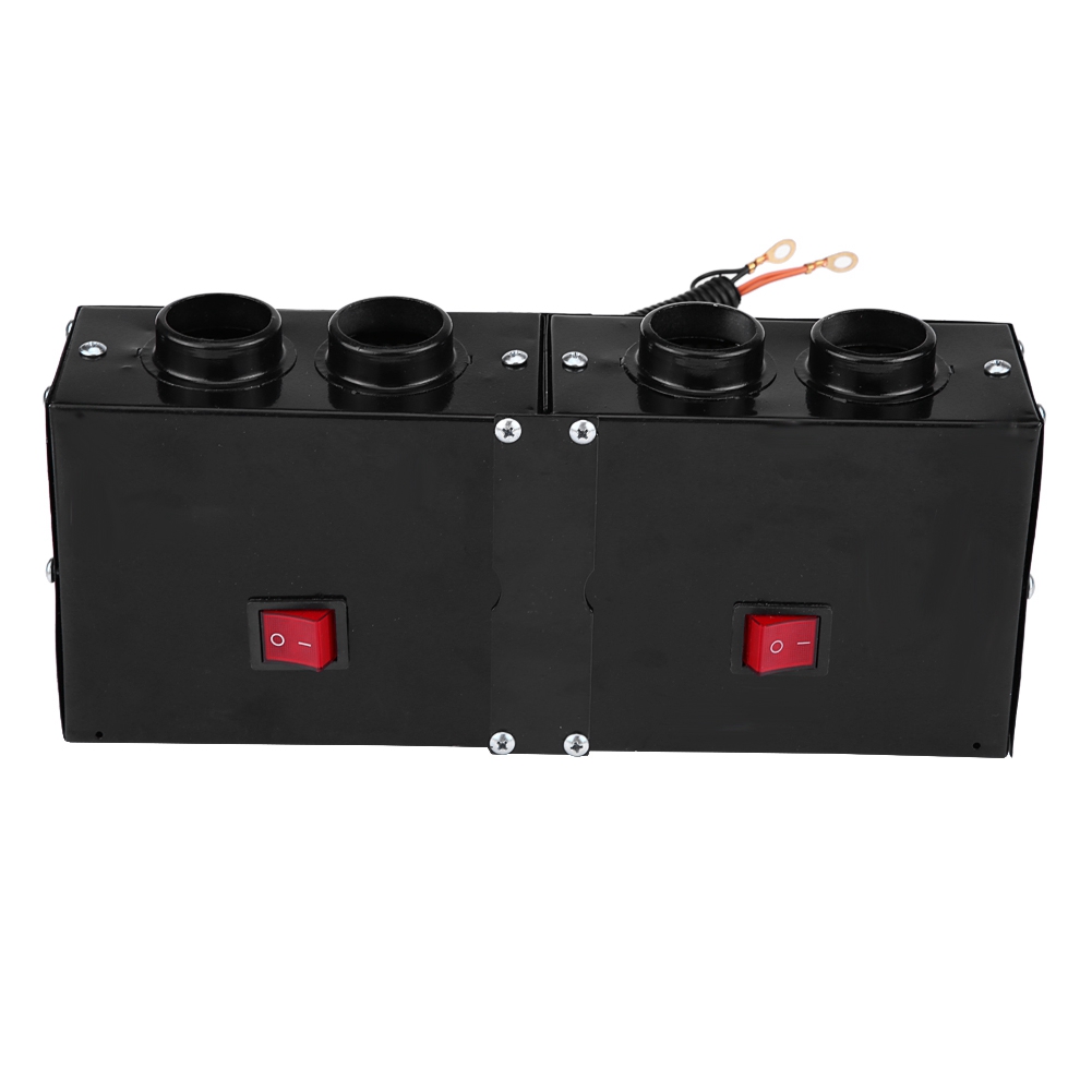 150W/300W Portable Car Heating 4 Hole Dry Heater Fan DC 12V Defroster