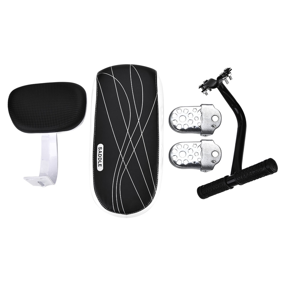 Profi Fahrrad Rücksitz Kissen Kit Gepäckträger Sattel
