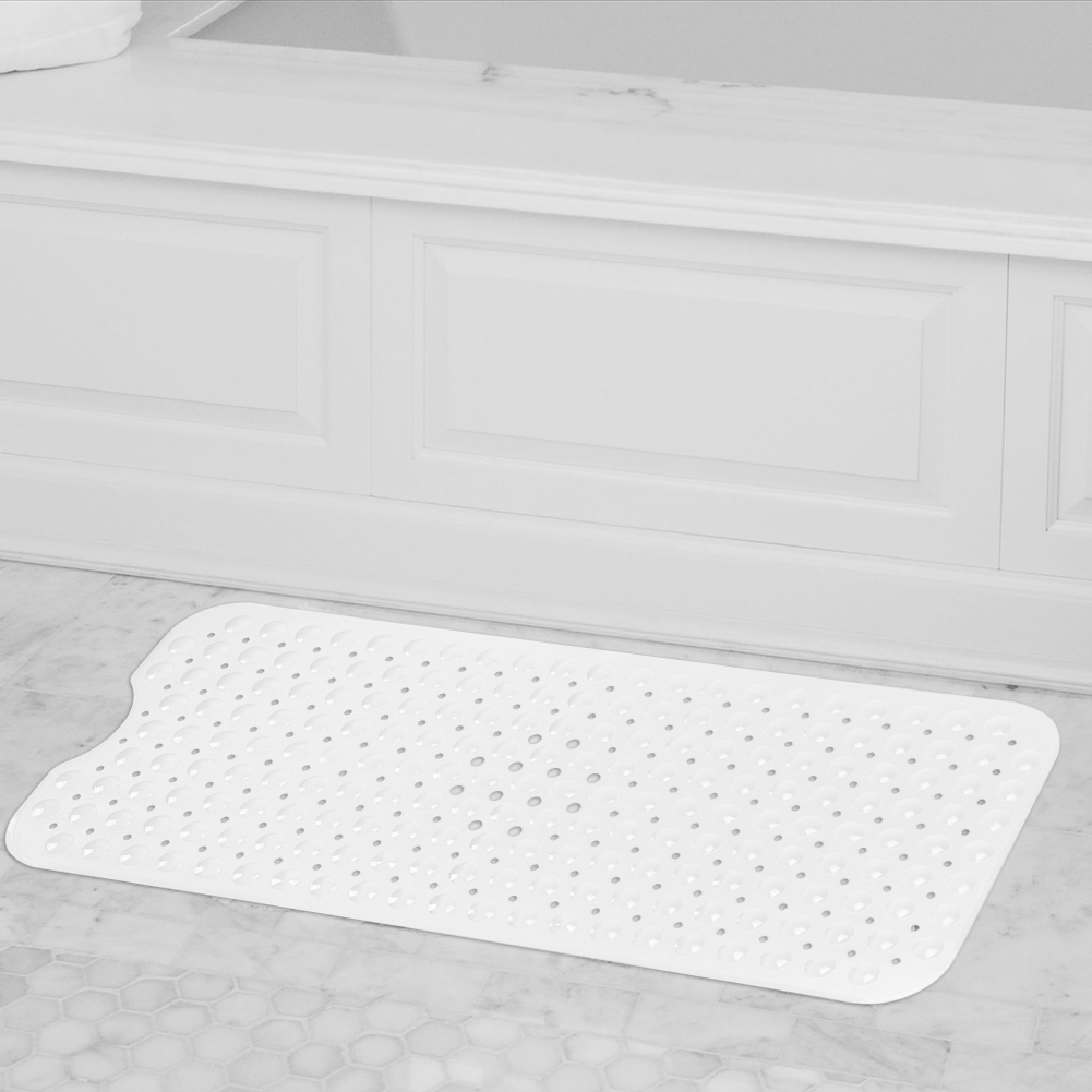 Non Slip Bath Mat Extra Long Bathroom Rubber Shower Mats Suction Safety Grip PVC 738603020094 eBay