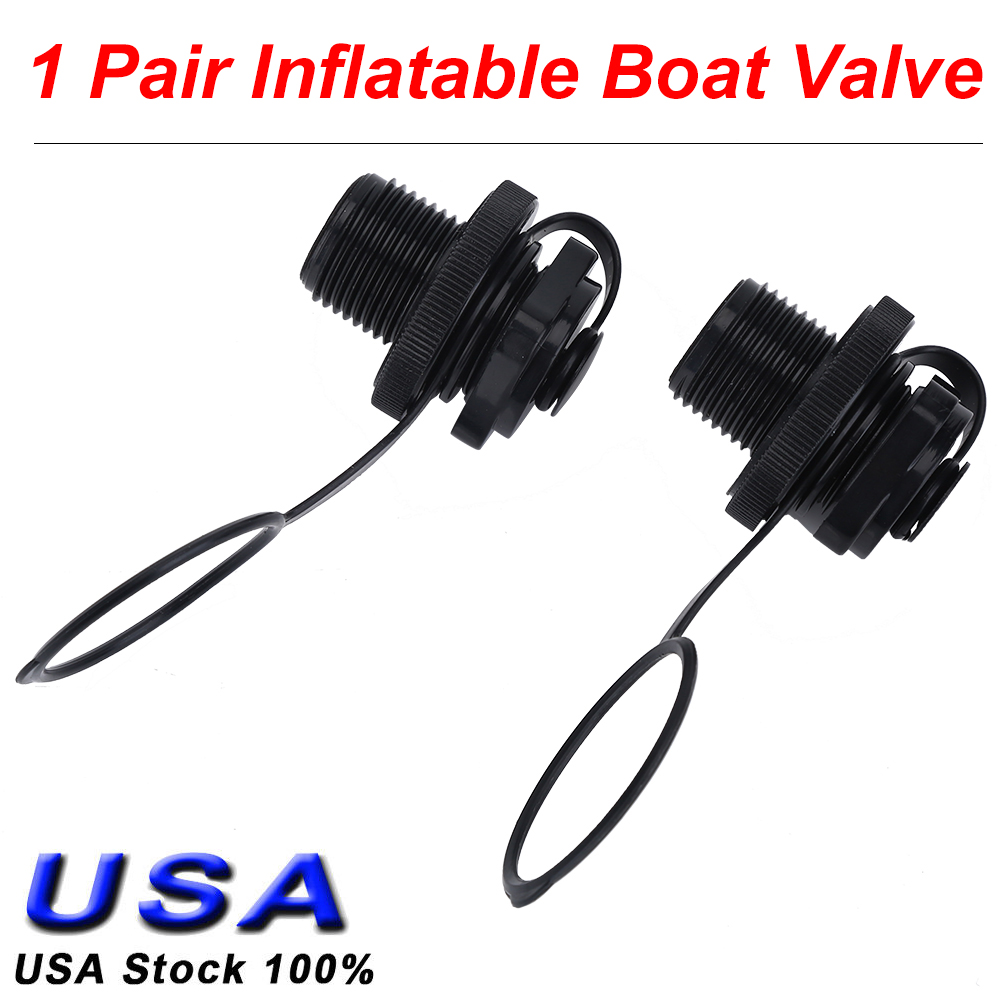 2 in 1 Replacement Screw Valve Air Cap For Inflatable Boat Mattress 1