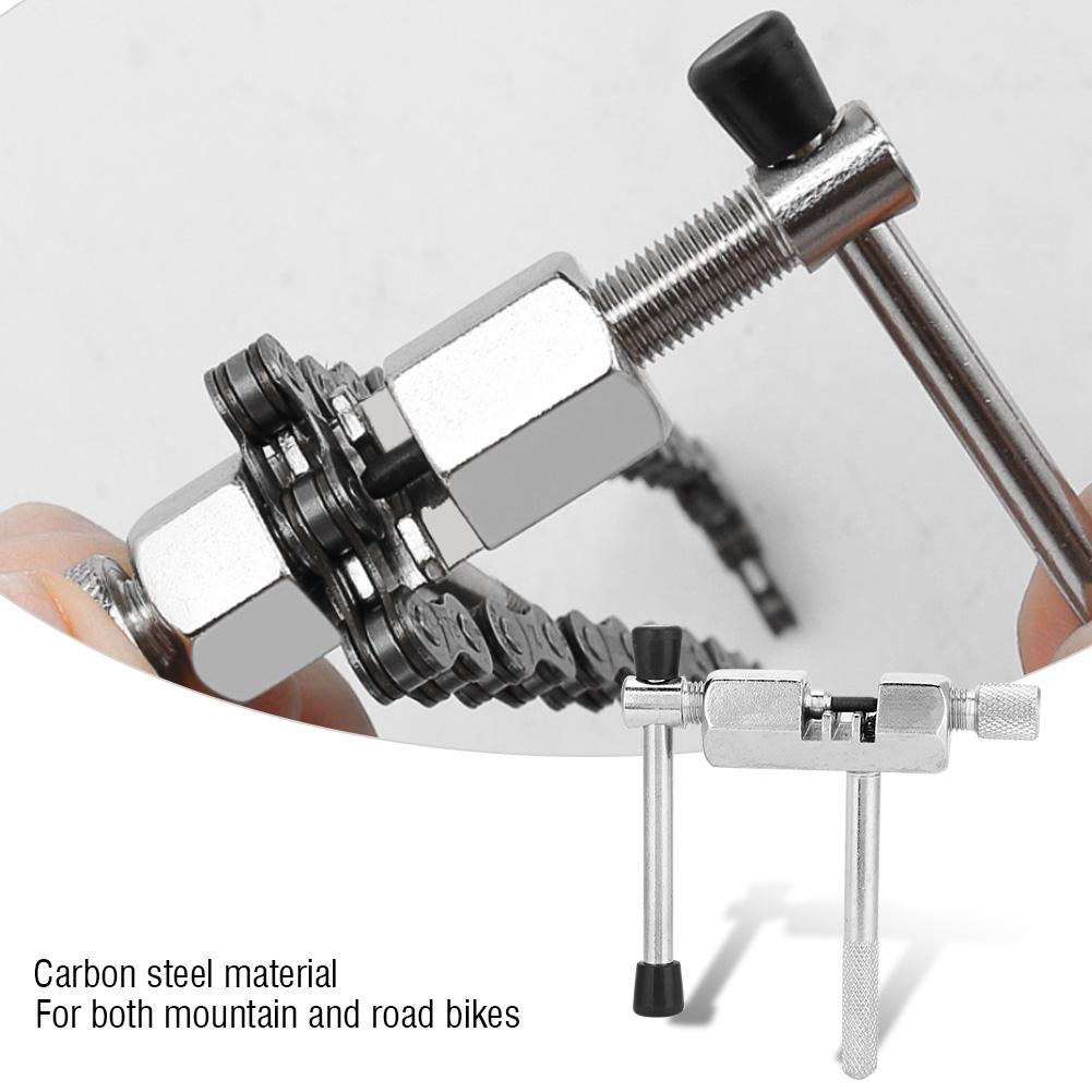 Bike Steel Chain Breaker Splitter Cutter Repair Tool Silver For Cycling Bicycle Ebay 