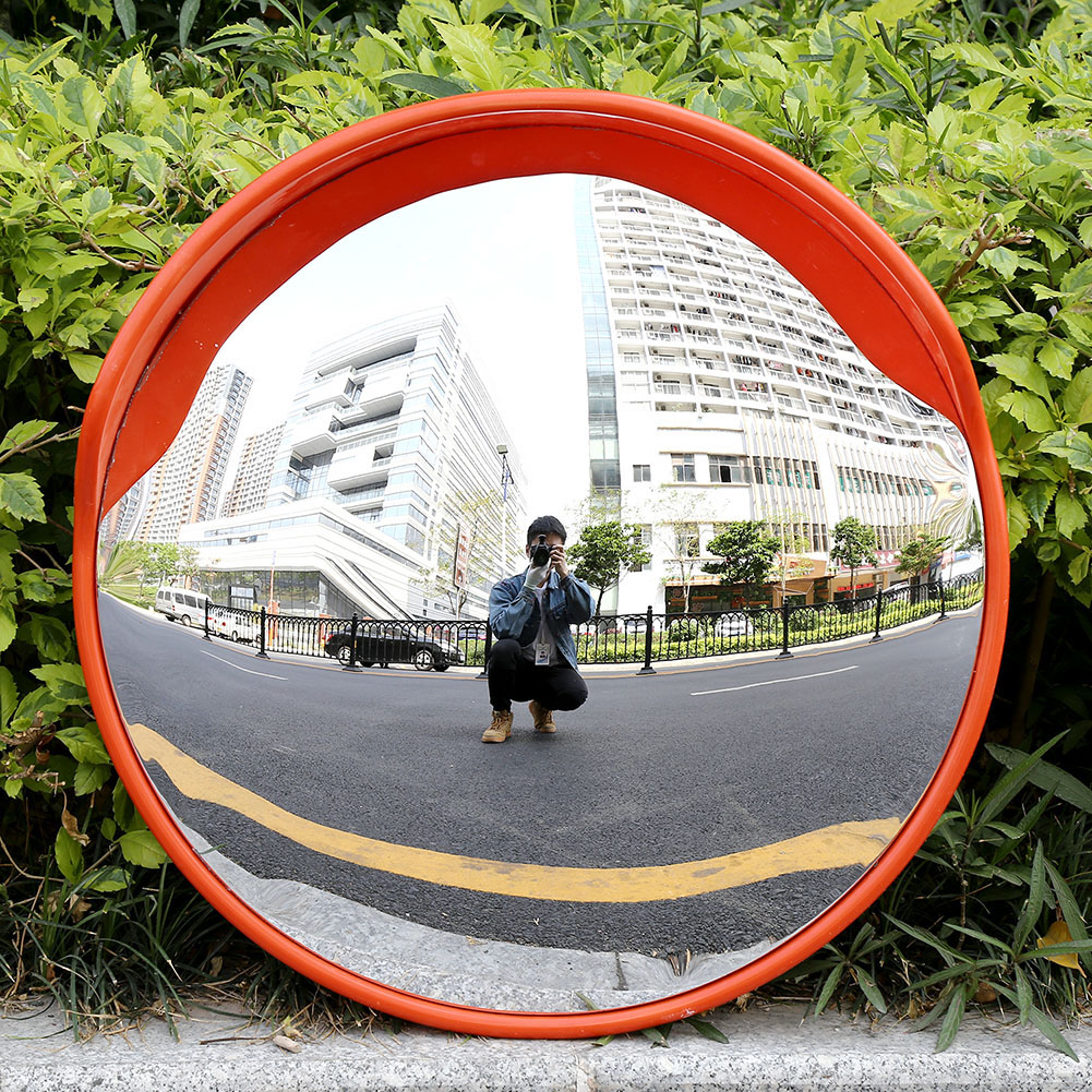 Download 60cm/24" Wide Angle Convex Mirror Wall Mount Corner Blind ...