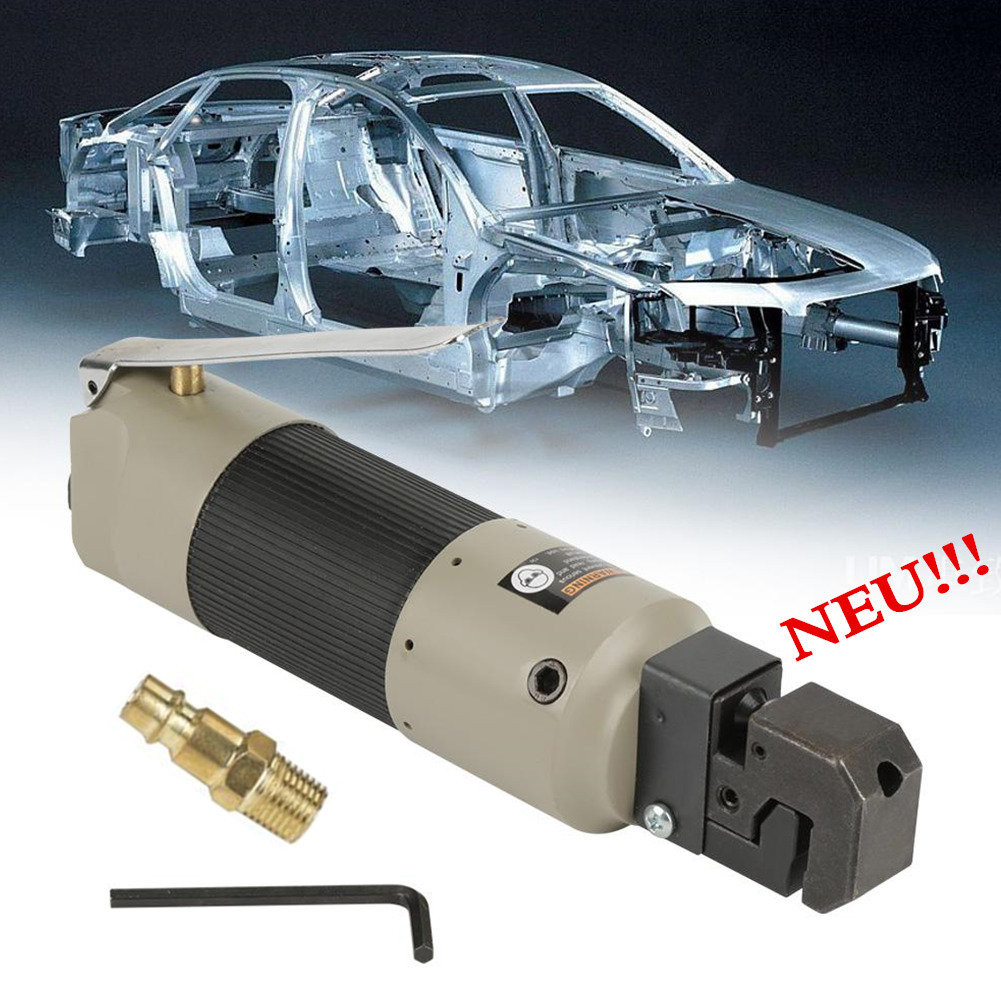 Druckluft Absetzzange Lochzange Ø5mm Zange Falzzange Blech Crimpzange Werkzeug