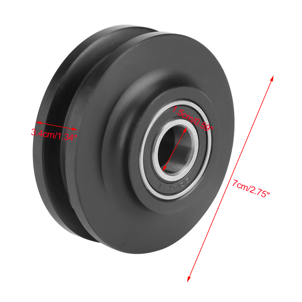 2x Sliding Barn Rollers Wood Door Wheel Hardware Replacement Roller Wheels Black eBay 2x Sliding Barn Rollers Wood Door Wheel Hardware Replacement Roller Wheels Black eBay
