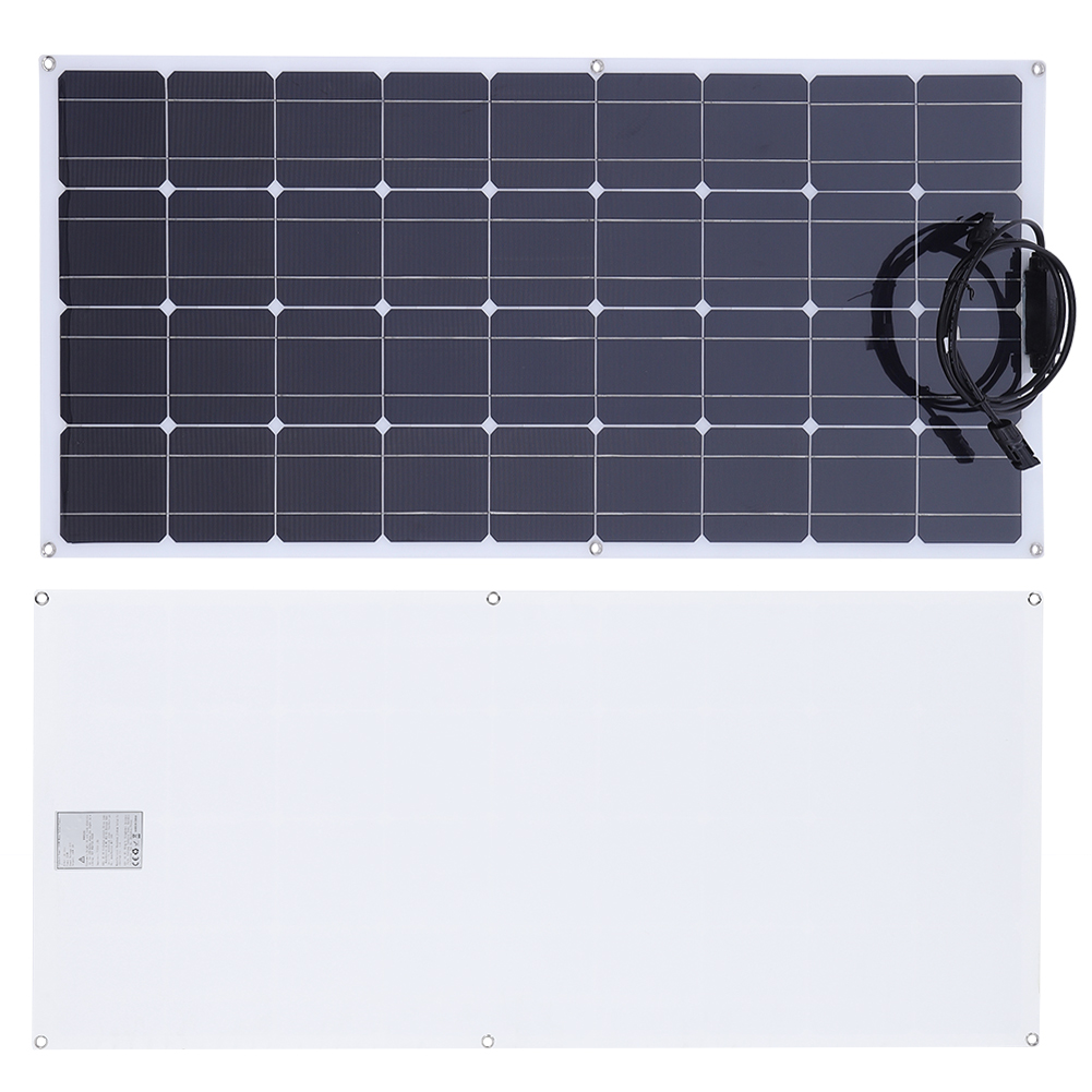 140W 12V Mono Semi Flexible Solar Panel Battery Charger Car RV Boat Light weight 763741183455 eBay