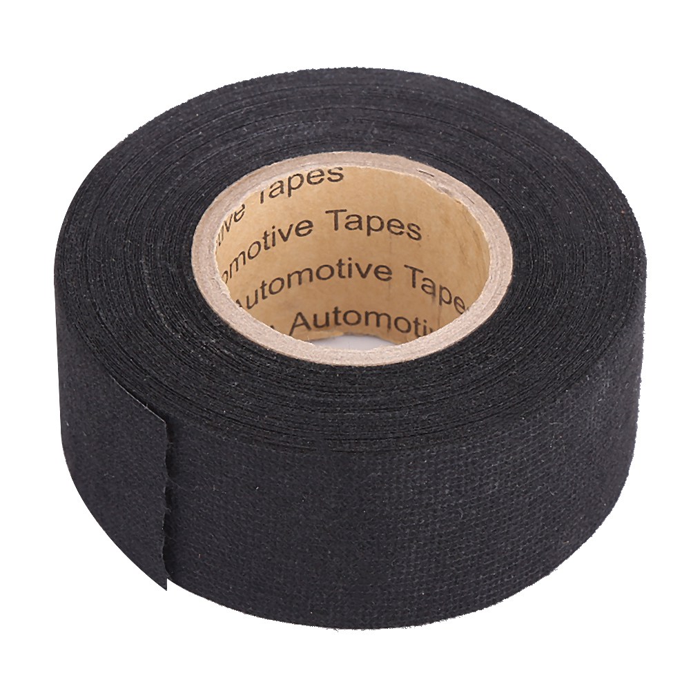 3 Rolls Adhesive Cloth Tape Electrical Wiring Harness Loom Wire Cable
