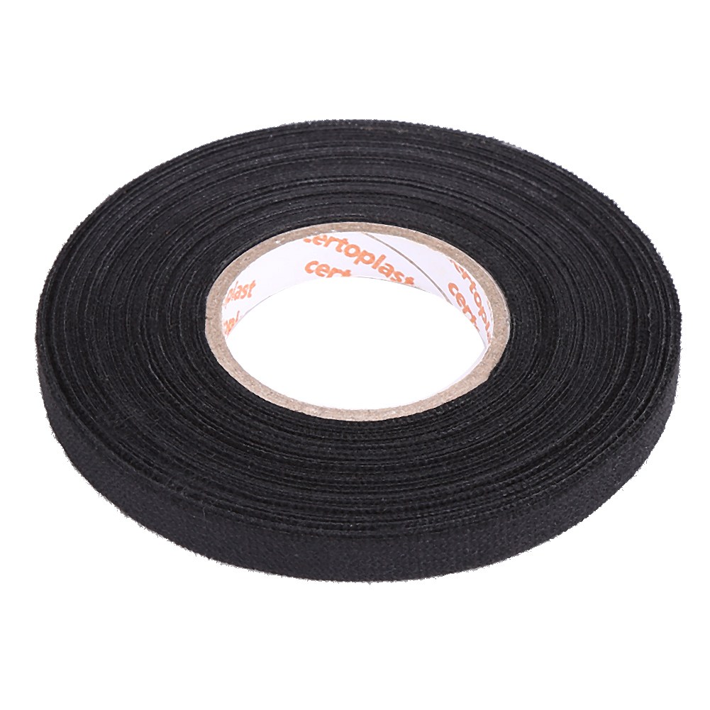 3 Rolls Adhesive Cloth Tape Electrical Wiring Harness Loom Wire Cable